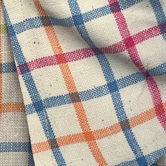 Brooks Brothers 346 XL 100% Linen Short Sleeve Button-Down Shirt Multicolor Plai - Picture 6 of 8